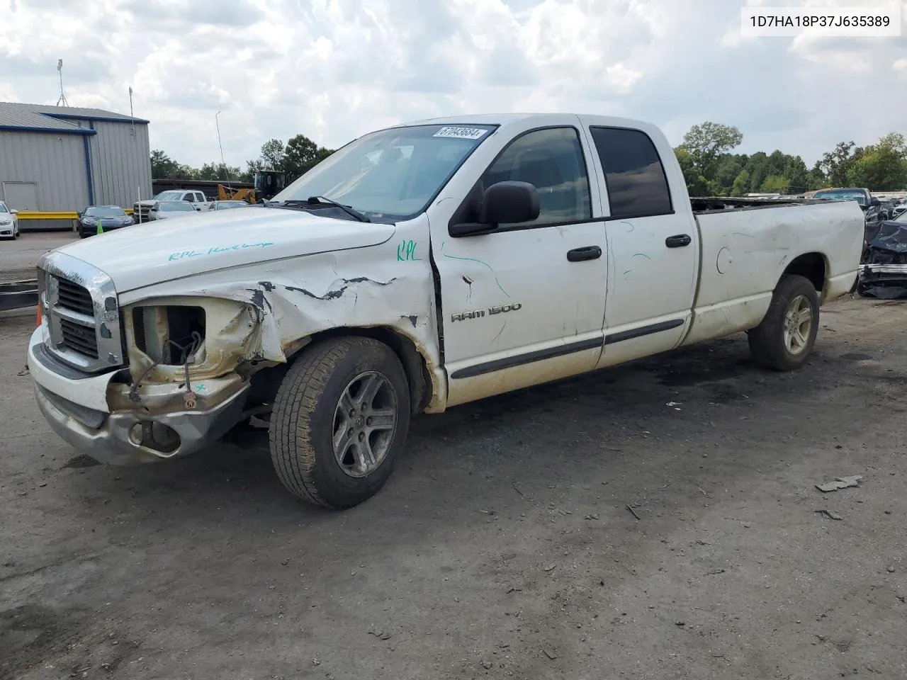 1D7HA18P37J635389 2007 Dodge Ram 1500 St