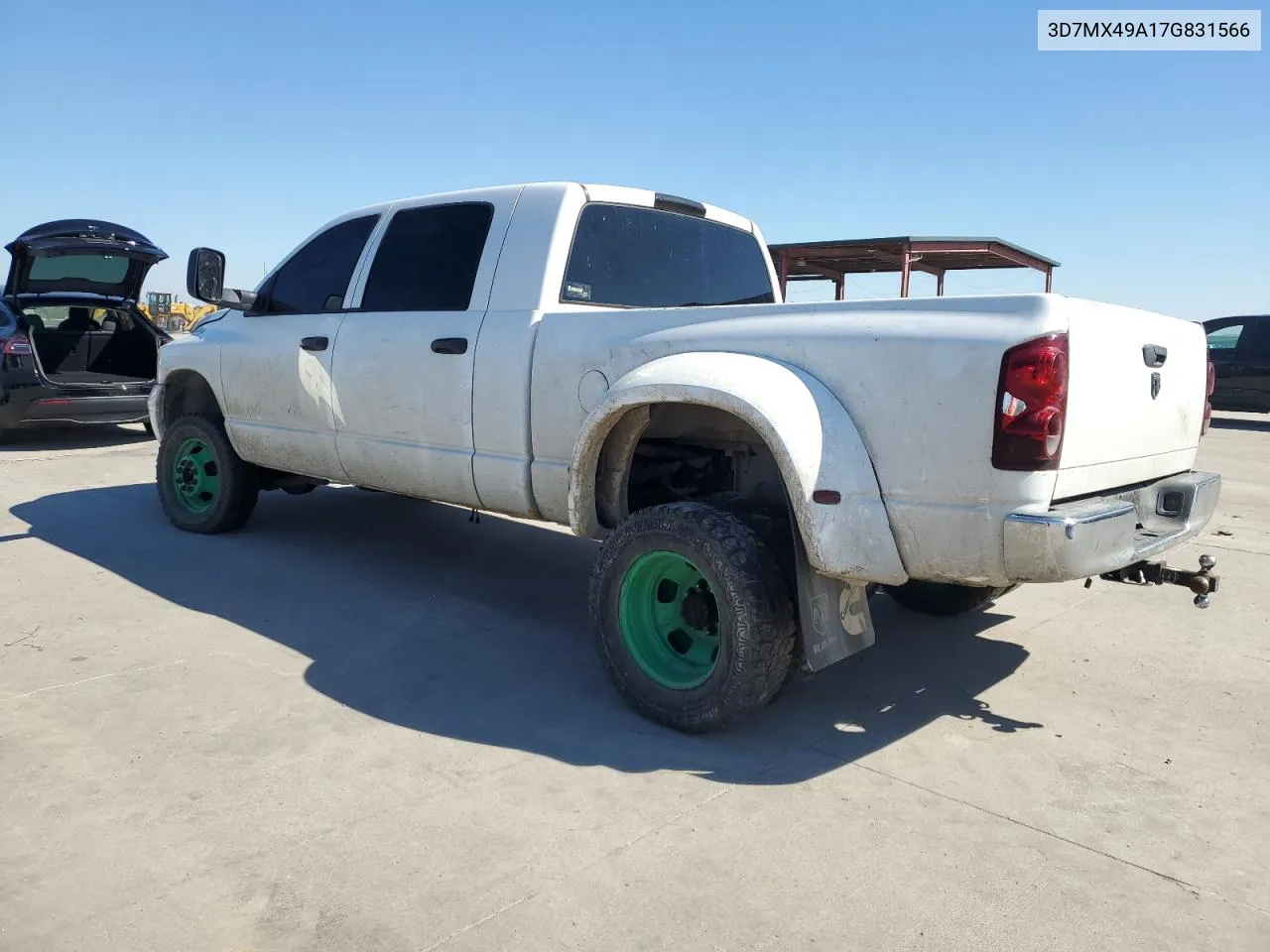 2007 Dodge Ram 3500 VIN: 3D7MX49A17G831566 Lot: 67136004