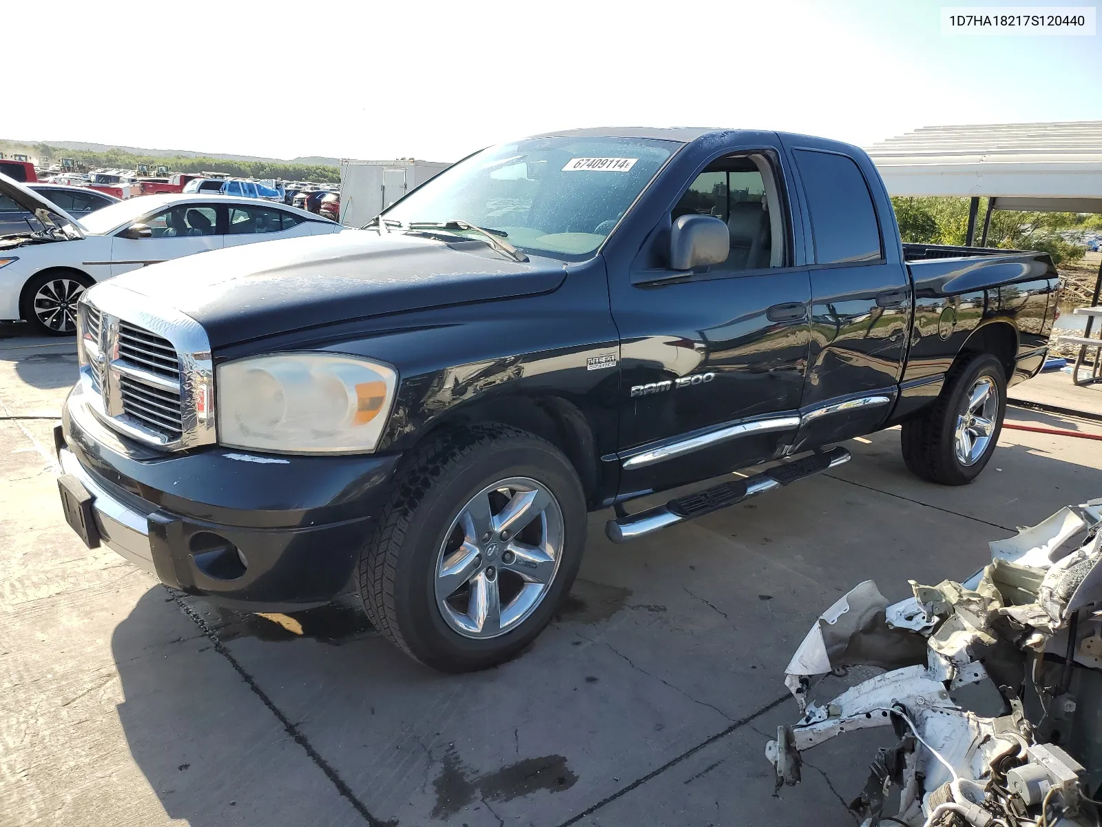 2007 Dodge Ram 1500 St VIN: 1D7HA18217S120440 Lot: 67409114