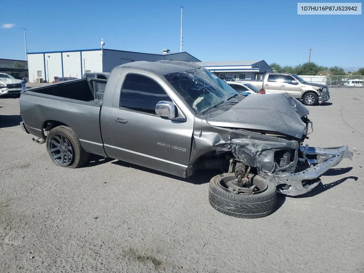 2007 Dodge Ram 1500 St VIN: 1D7HU16P87J523942 Lot: 68103714