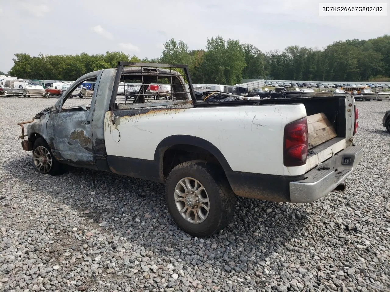 2007 Dodge Ram 2500 St VIN: 3D7KS26A67G802482 Lot: 68279344