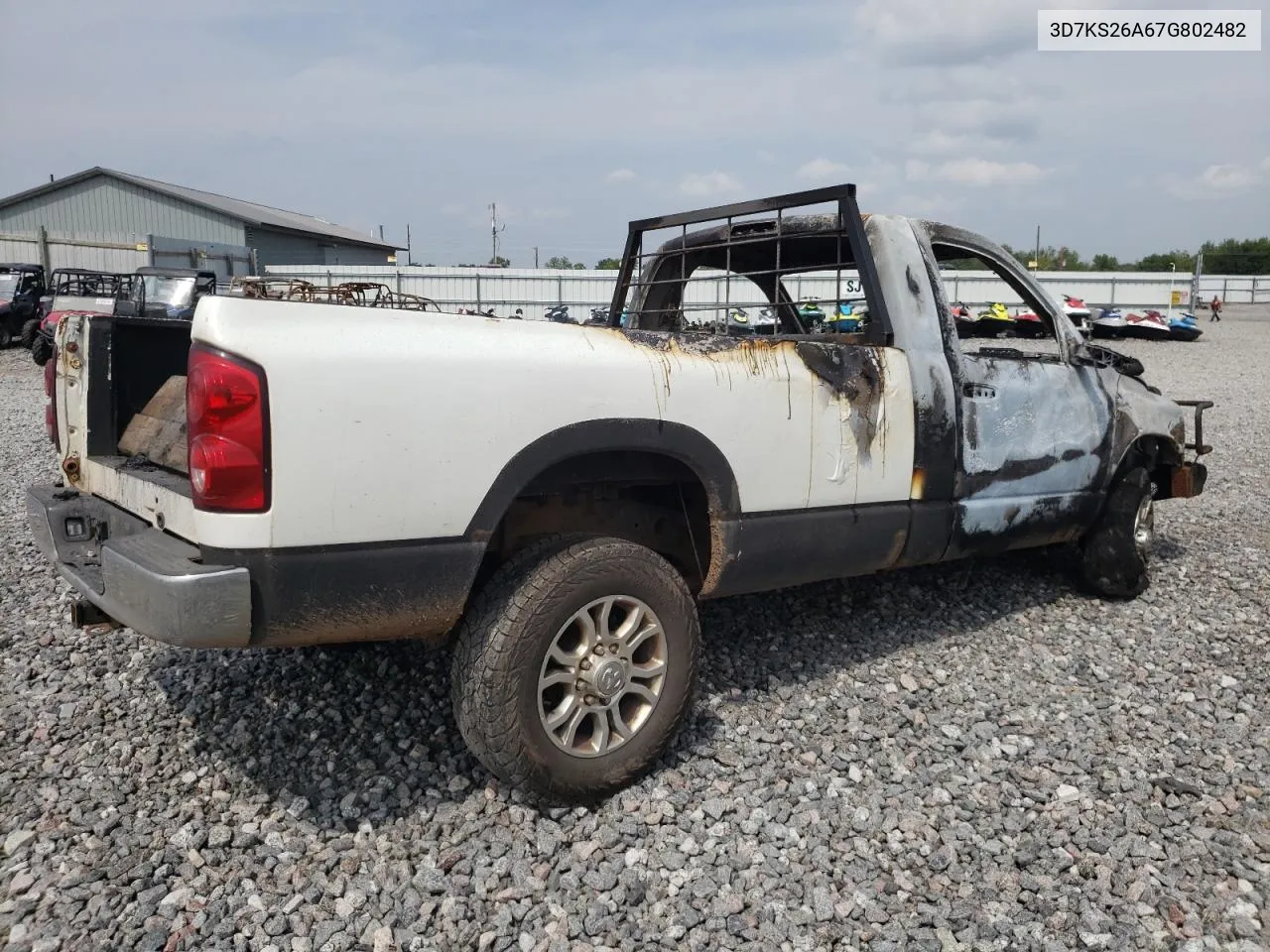 2007 Dodge Ram 2500 St VIN: 3D7KS26A67G802482 Lot: 68279344