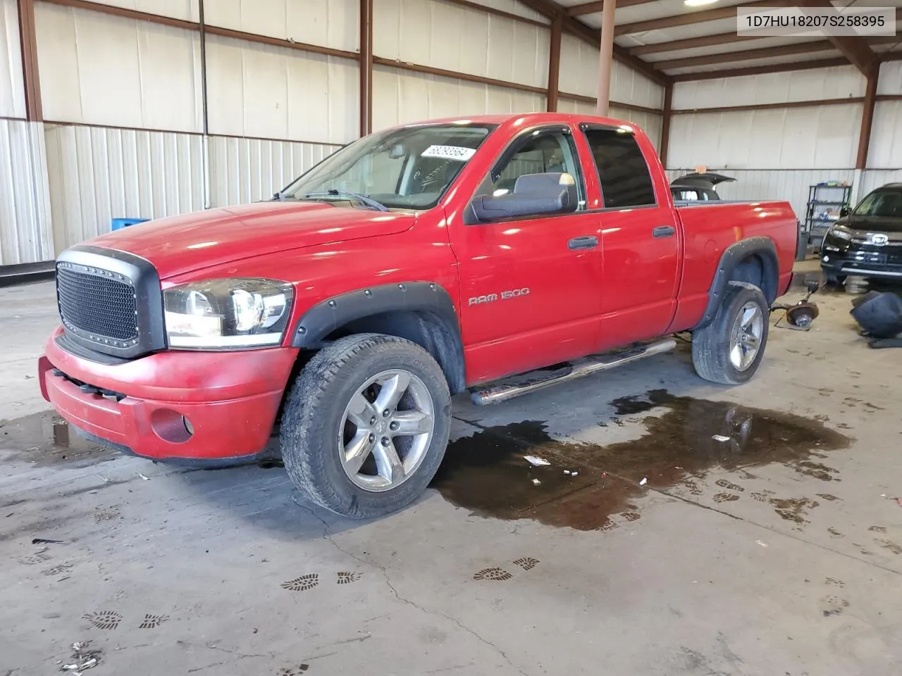 2007 Dodge Ram 1500 St VIN: 1D7HU18207S258395 Lot: 68293564