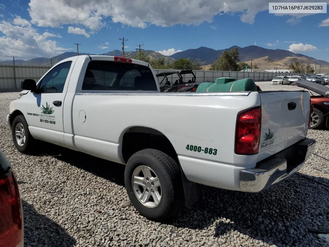 2007 Dodge Ram 1500 St VIN: 1D7HA16P87J629283 Lot: 68582824