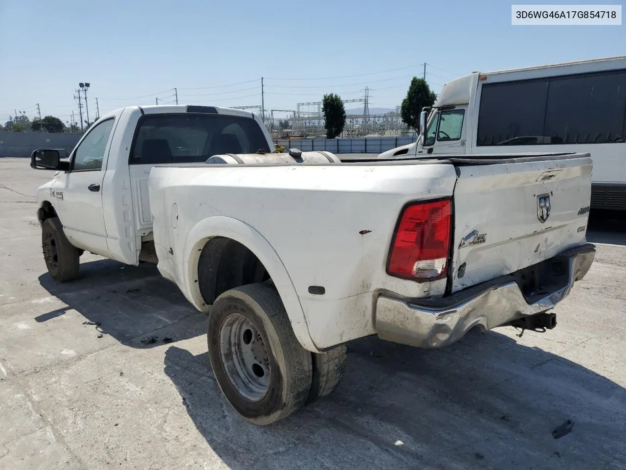 2007 Dodge Ram 3500 St VIN: 3D6WG46A17G854718 Lot: 68764754