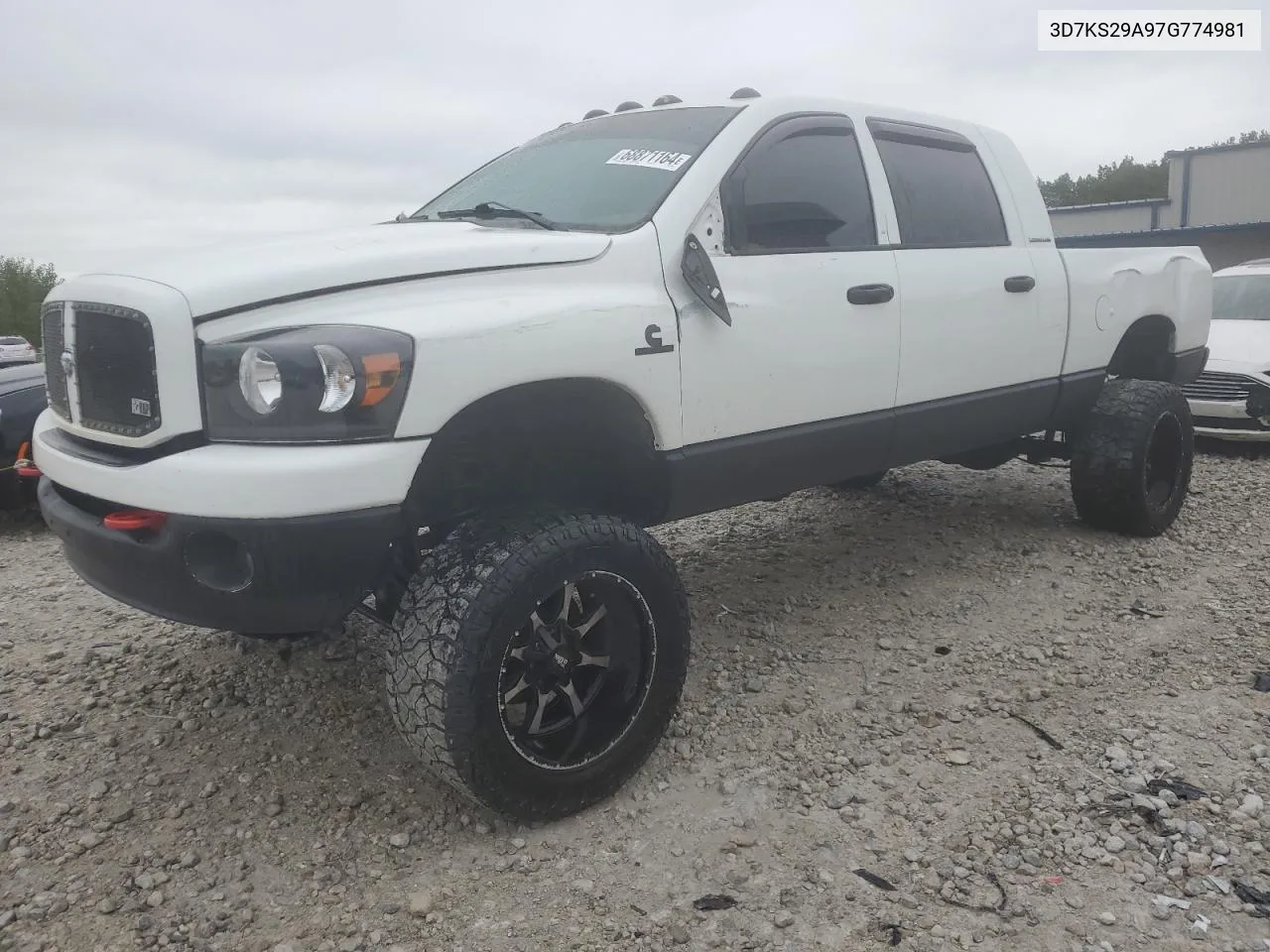 2007 Dodge Ram 2500 VIN: 3D7KS29A97G774981 Lot: 68871164