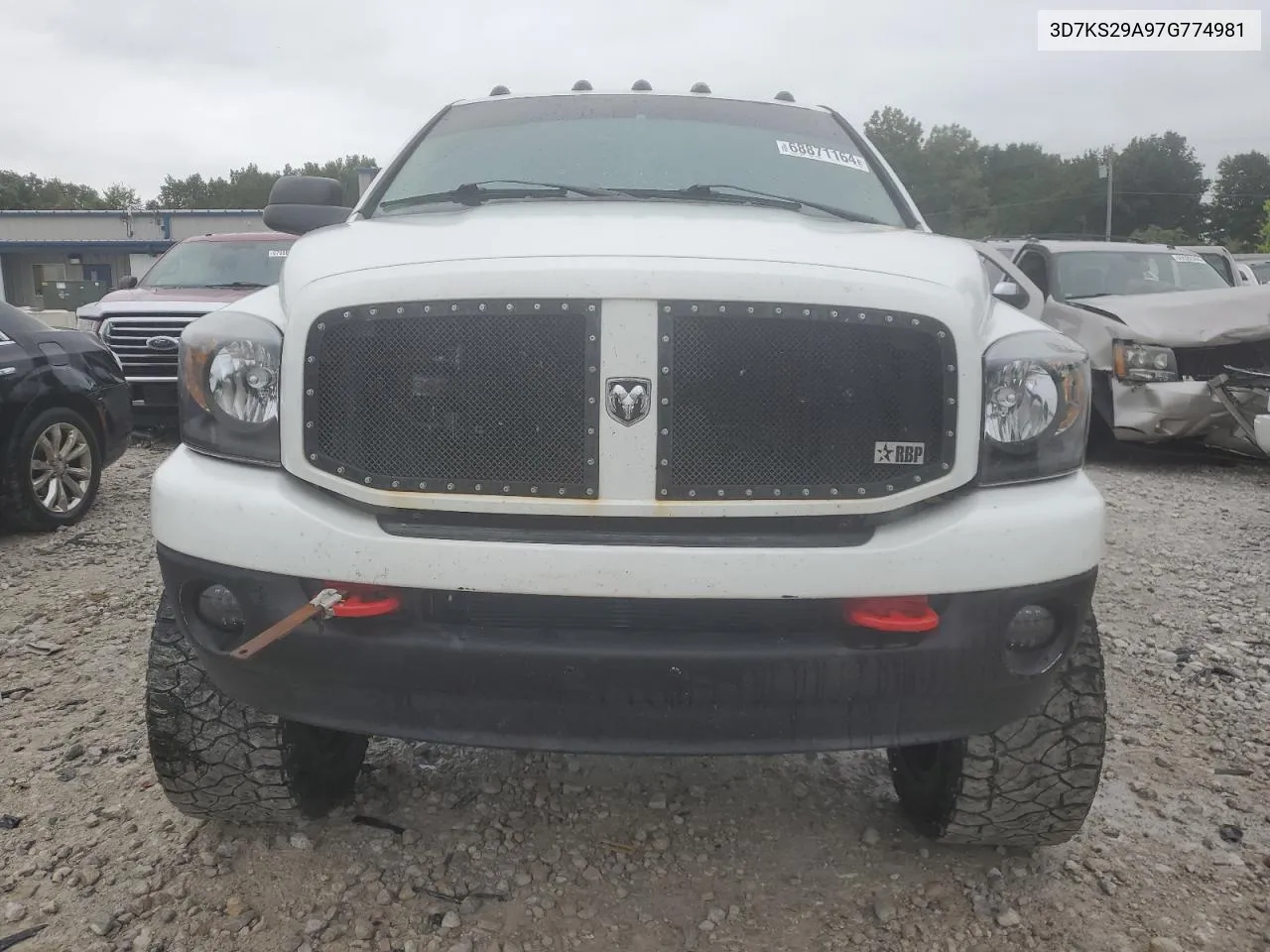 2007 Dodge Ram 2500 VIN: 3D7KS29A97G774981 Lot: 68871164