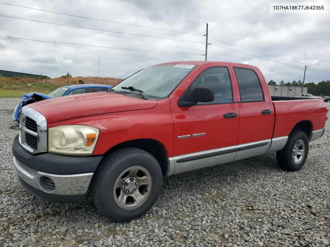 2007 Dodge Ram 1500 St VIN: 1D7HA18K77J642365 Lot: 69659224