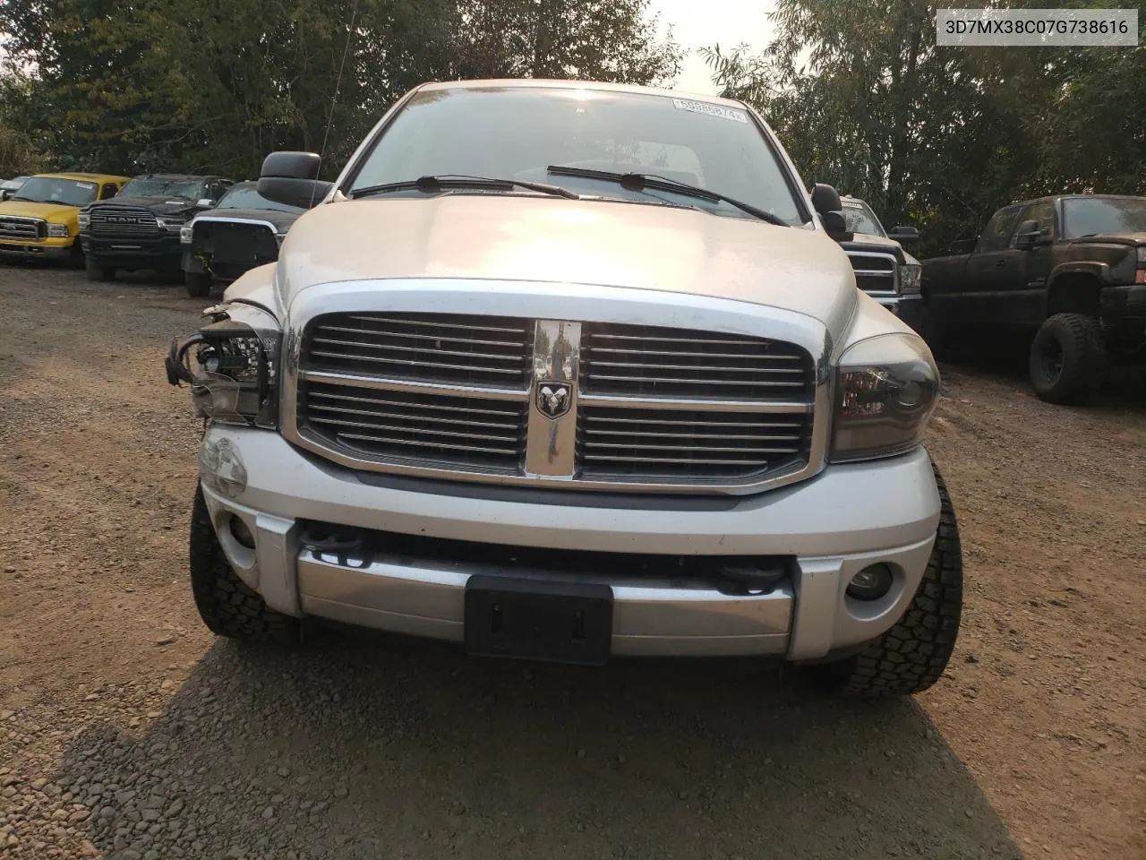 2007 Dodge Ram 3500 St VIN: 3D7MX38C07G738616 Lot: 69986874