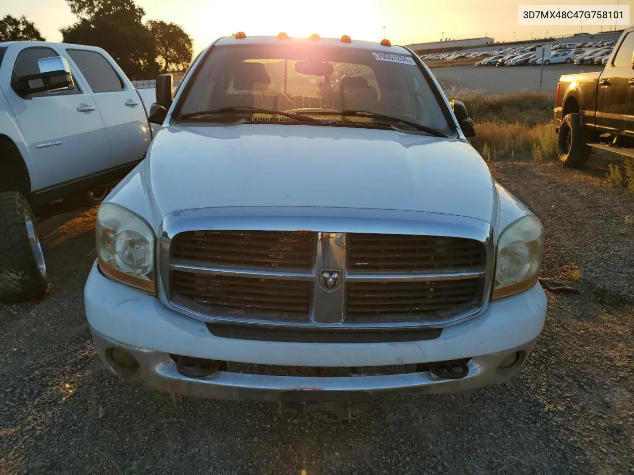 2007 Dodge Ram 3500 St VIN: 3D7MX48C47G758101 Lot: 70061294