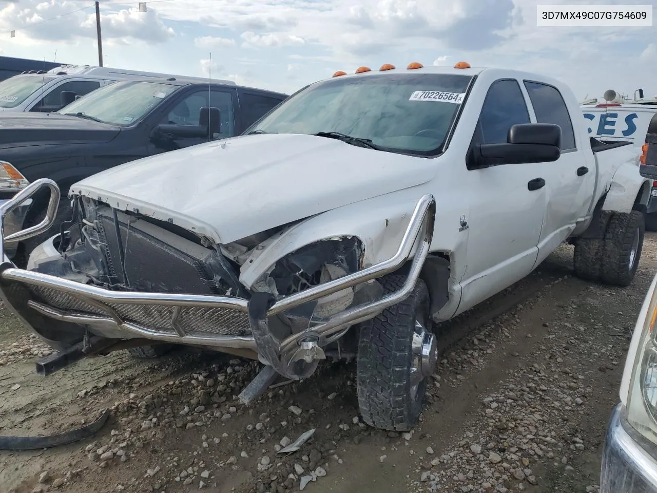 2007 Dodge Ram 3500 VIN: 3D7MX49C07G754609 Lot: 70226564