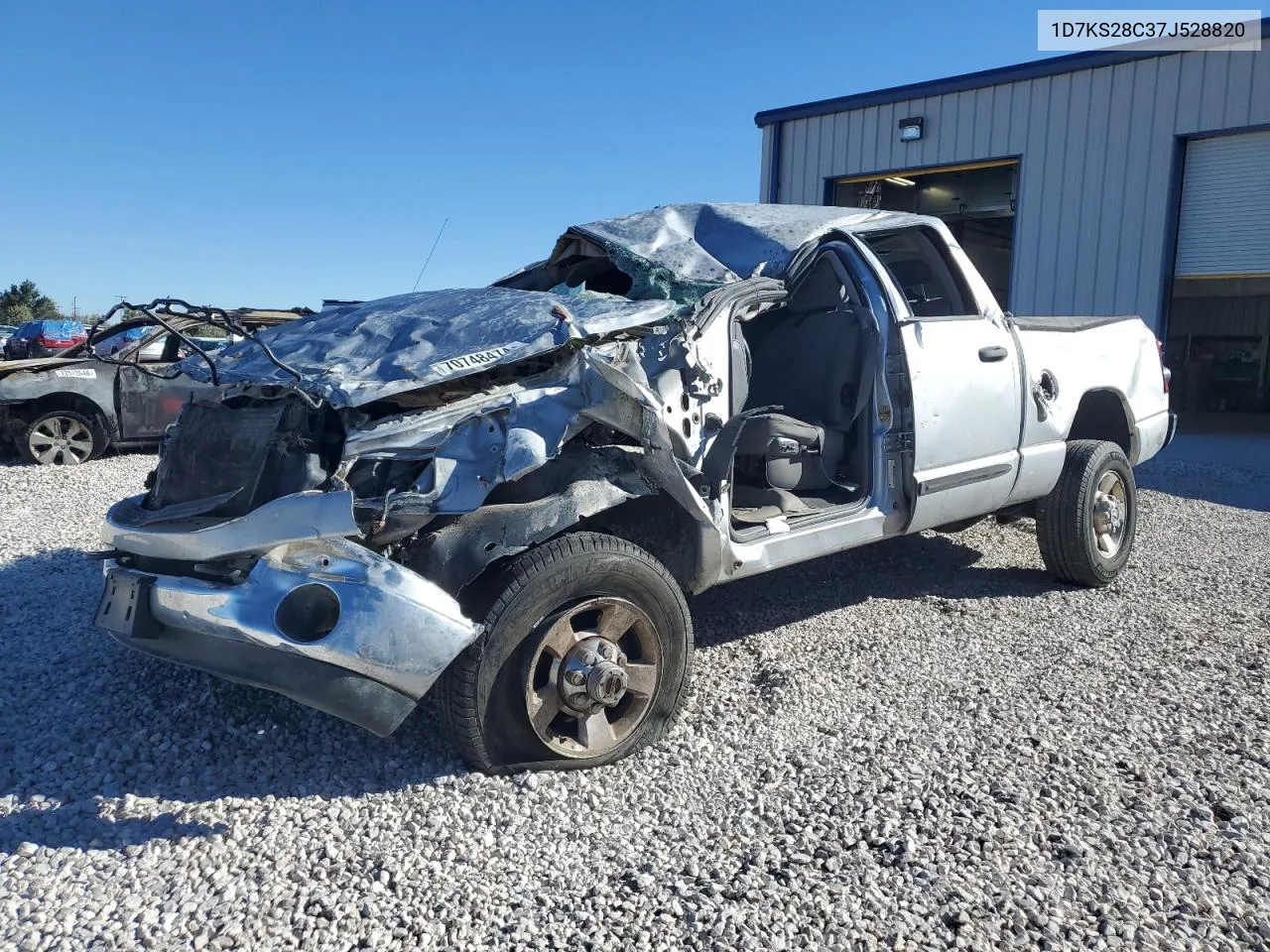 2007 Dodge Ram 2500 St VIN: 1D7KS28C37J528820 Lot: 70748474