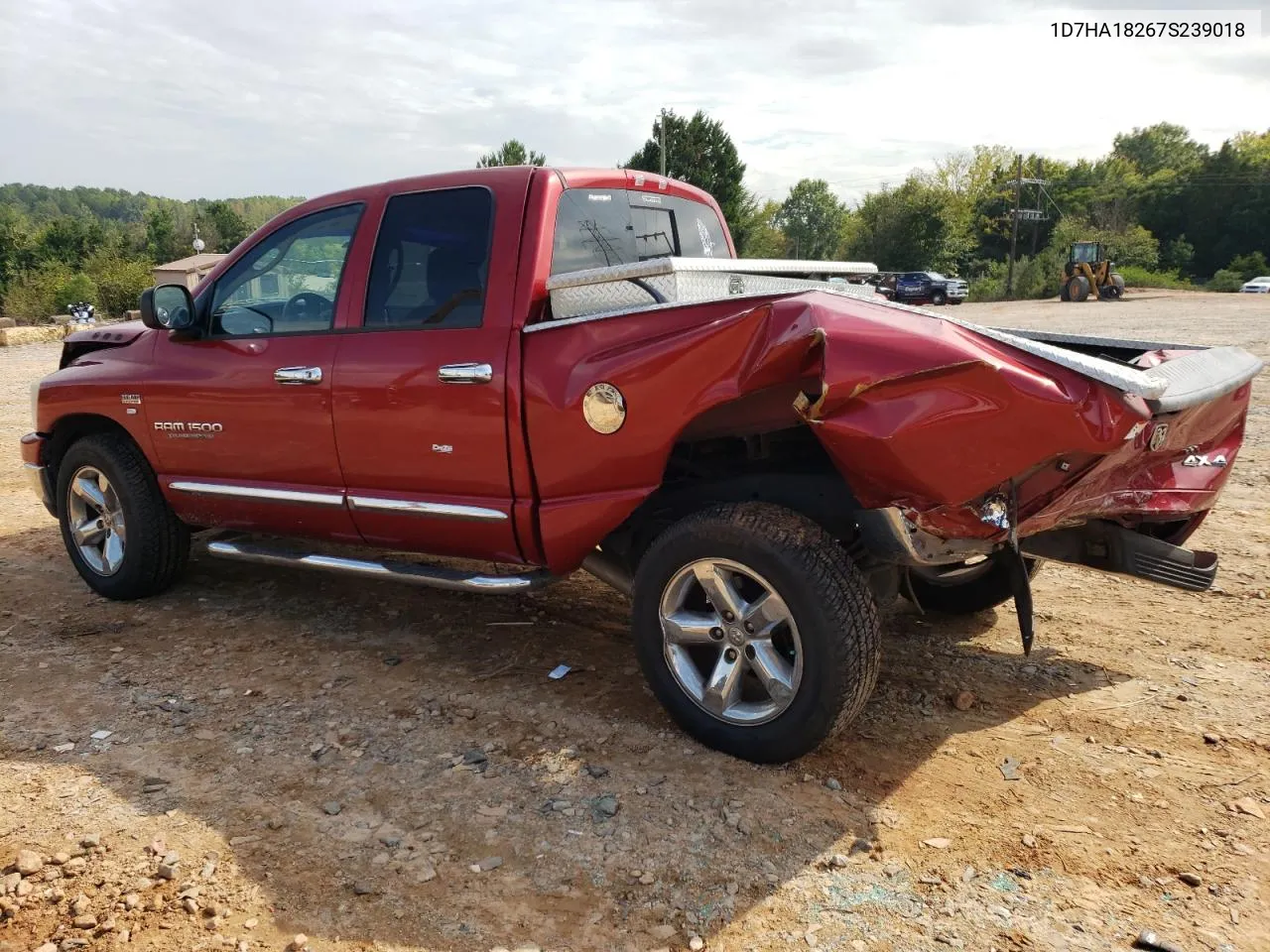 2007 Dodge Ram 1500 St VIN: 1D7HA18267S239018 Lot: 71542044