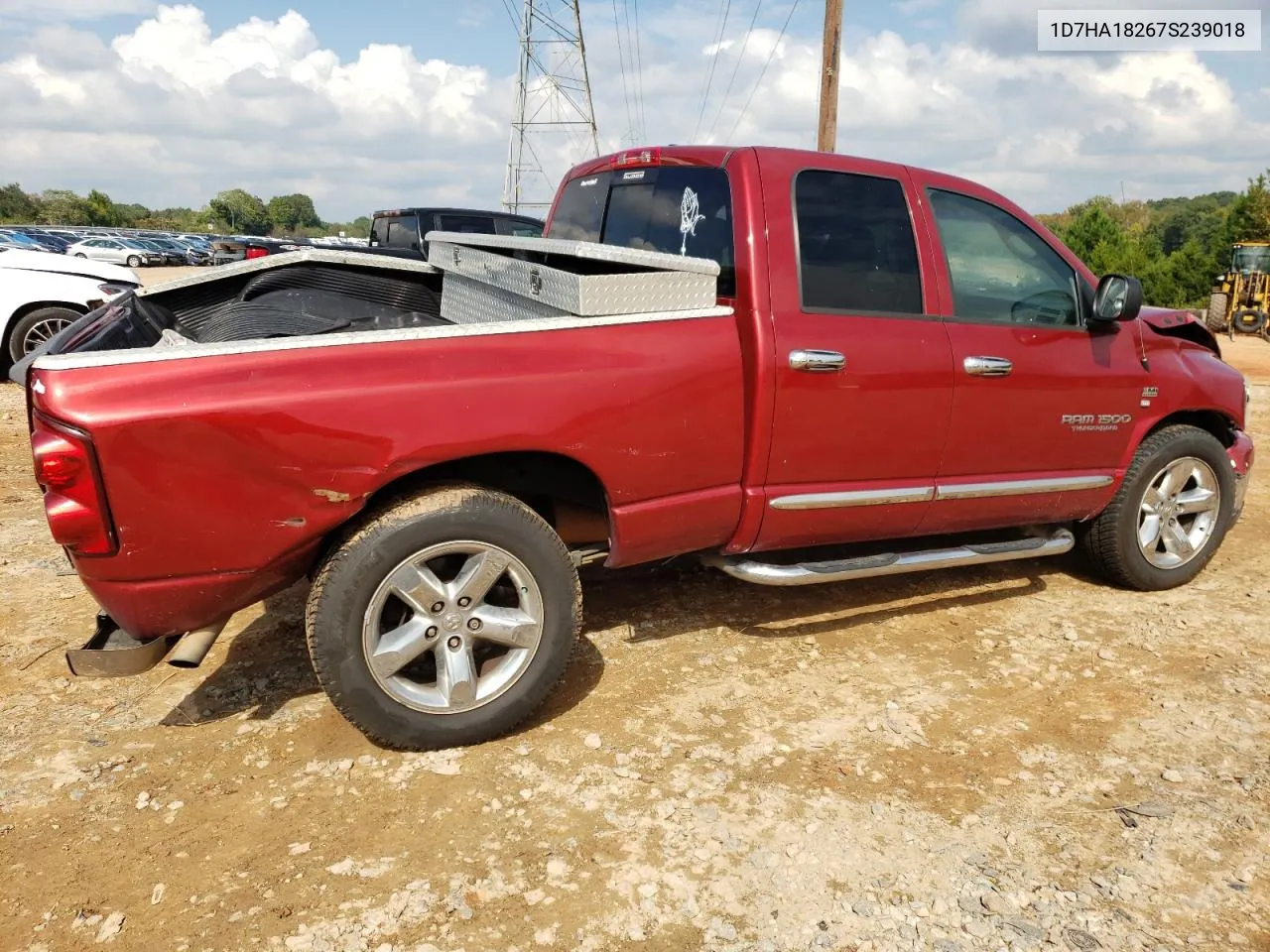 2007 Dodge Ram 1500 St VIN: 1D7HA18267S239018 Lot: 71542044