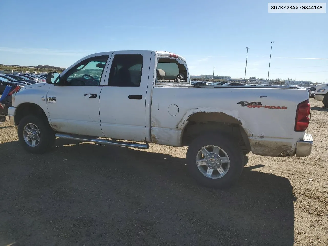 2007 Dodge Ram 2500 St VIN: 3D7KS28AX7G844148 Lot: 71781254