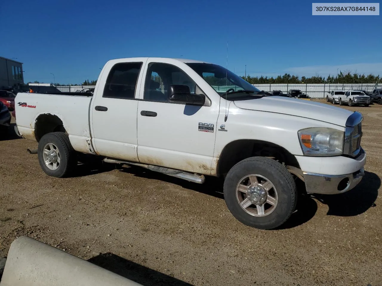 2007 Dodge Ram 2500 St VIN: 3D7KS28AX7G844148 Lot: 71781254