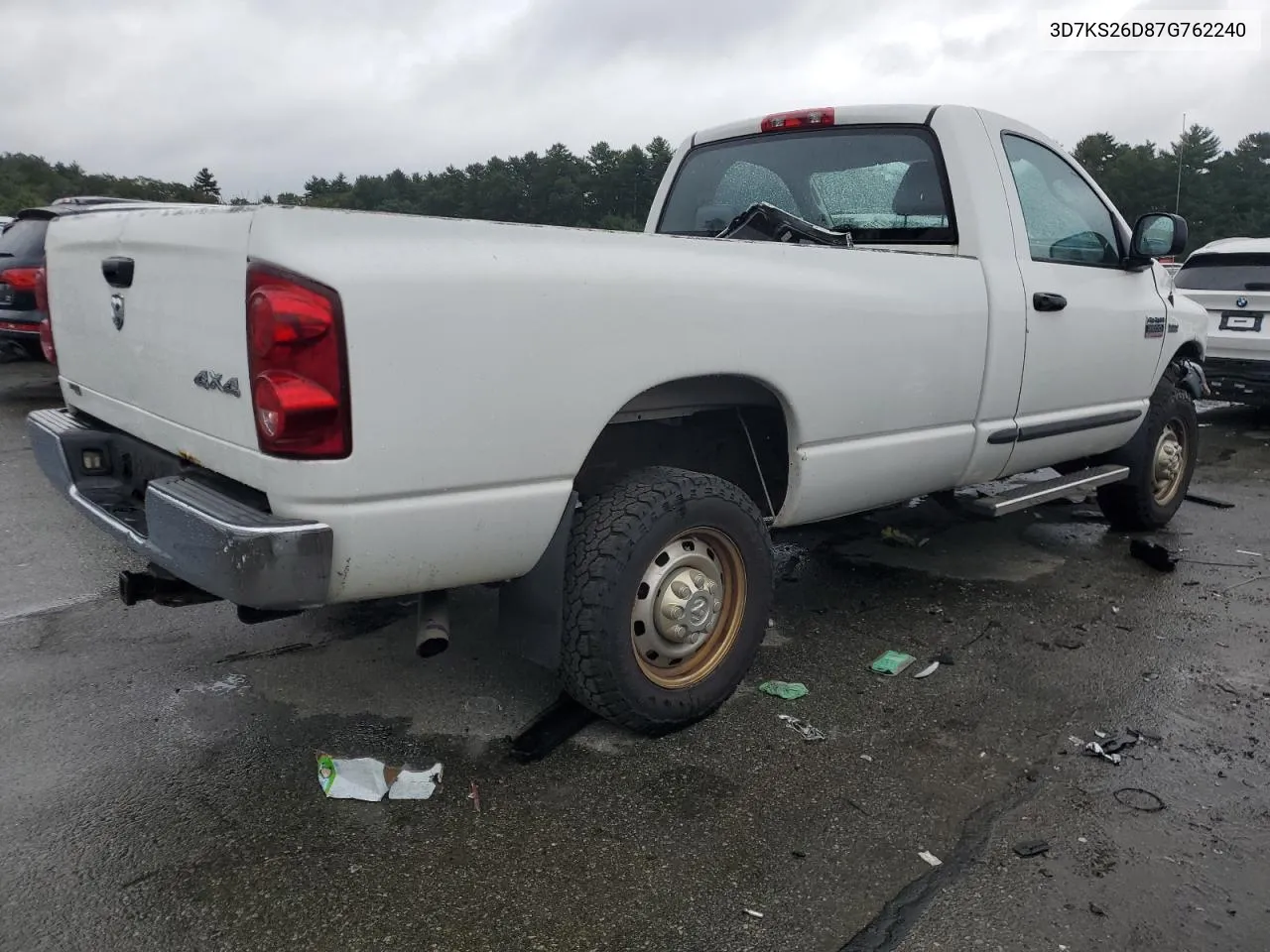 2007 Dodge Ram 2500 St VIN: 3D7KS26D87G762240 Lot: 71803584