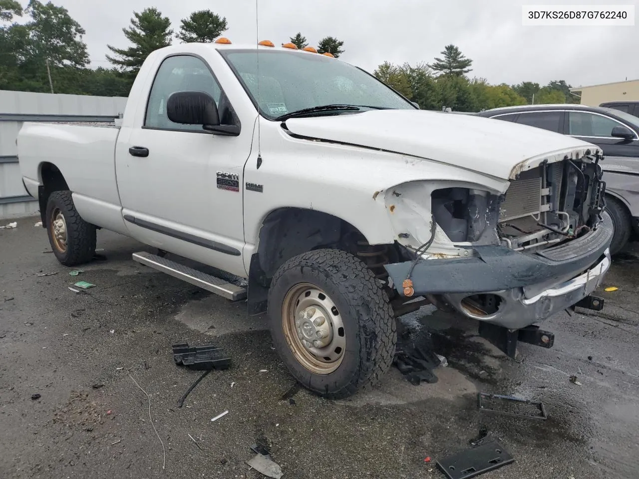 2007 Dodge Ram 2500 St VIN: 3D7KS26D87G762240 Lot: 71803584