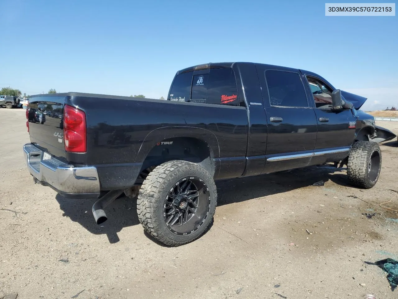 2007 Dodge Ram 3500 VIN: 3D3MX39C57G722153 Lot: 72053824