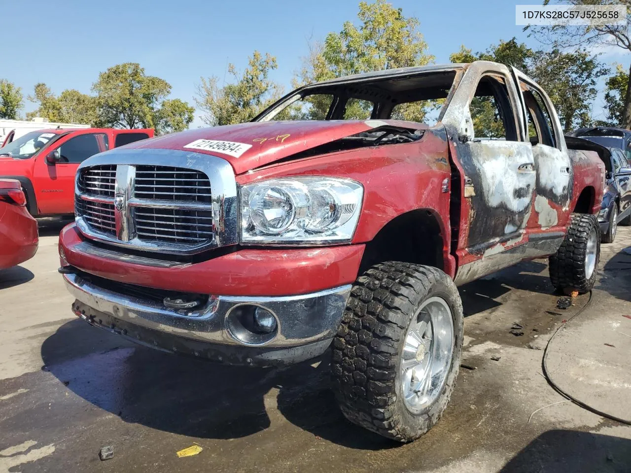 2007 Dodge Ram 2500 St VIN: 1D7KS28C57J525658 Lot: 72149684