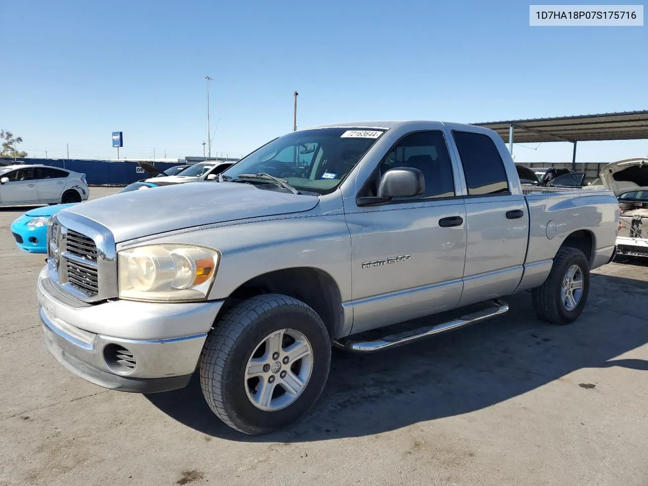 2007 Dodge Ram 1500 St VIN: 1D7HA18P07S175716 Lot: 72163644