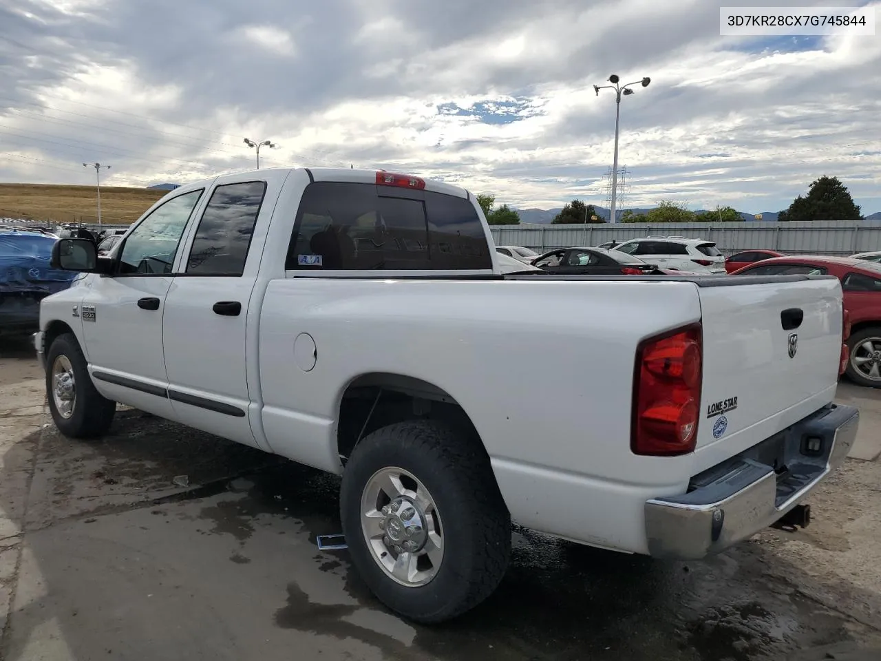 2007 Dodge Ram 2500 St VIN: 3D7KR28CX7G745844 Lot: 72267774