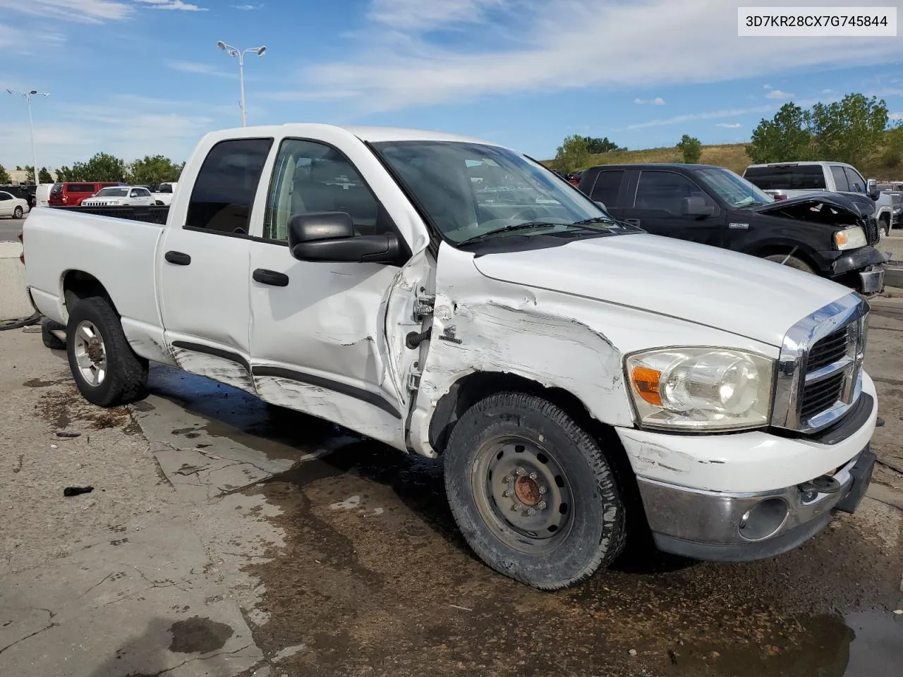 2007 Dodge Ram 2500 St VIN: 3D7KR28CX7G745844 Lot: 72267774