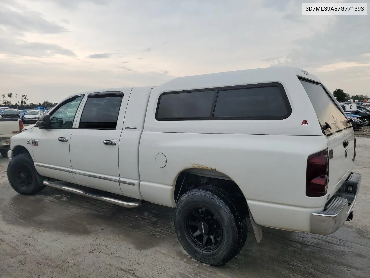 2007 Dodge Ram 3500 VIN: 3D7ML39A57G771393 Lot: 72651924