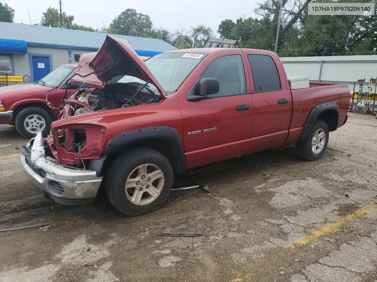 2007 Dodge Ram 1500 St VIN: 1D7HA18P97S206140 Lot: 72706324