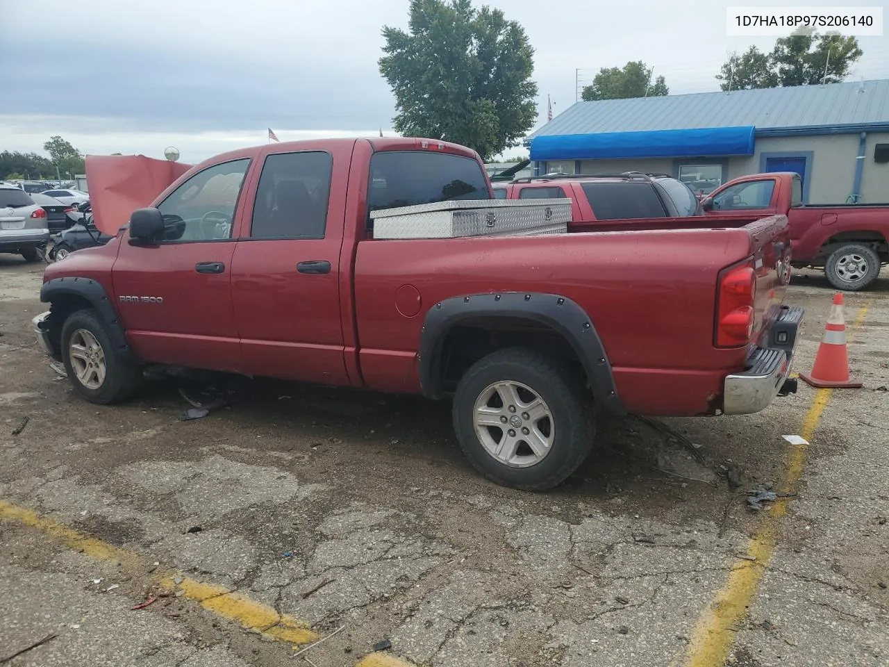 2007 Dodge Ram 1500 St VIN: 1D7HA18P97S206140 Lot: 72706324