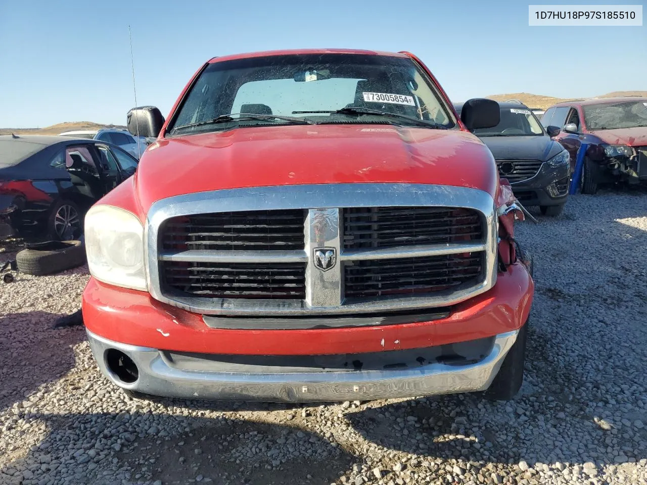 2007 Dodge Ram 1500 St VIN: 1D7HU18P97S185510 Lot: 73005854