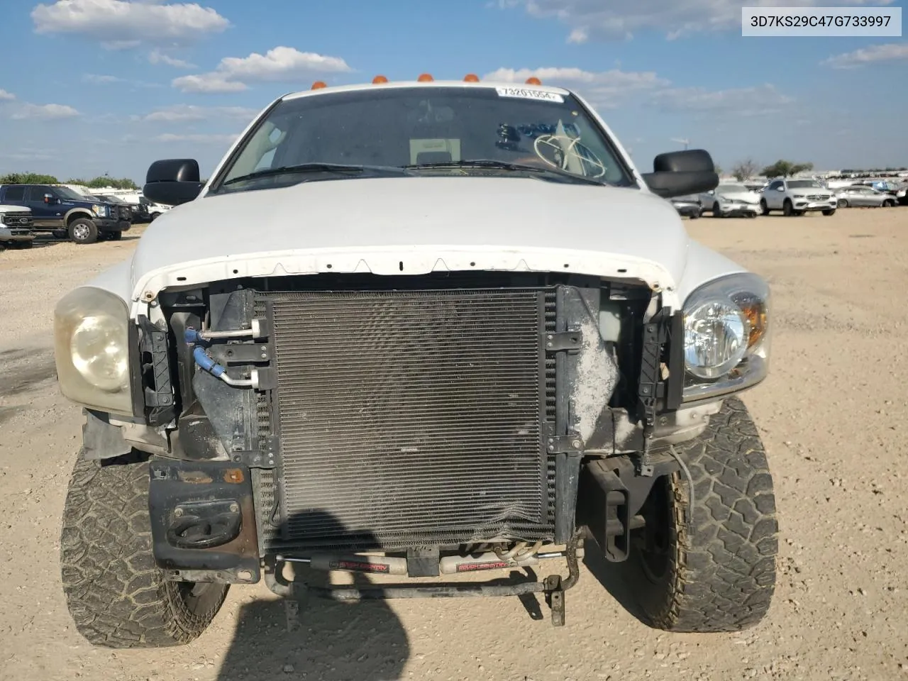 2007 Dodge Ram 2500 VIN: 3D7KS29C47G733997 Lot: 73201554