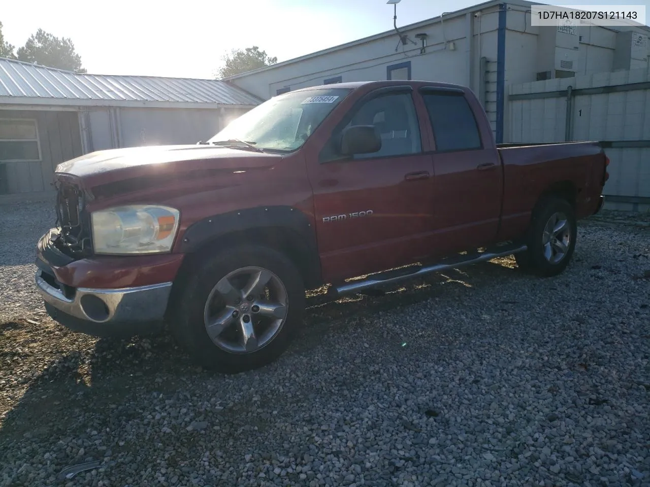 2007 Dodge Ram 1500 St VIN: 1D7HA18207S121143 Lot: 73375454