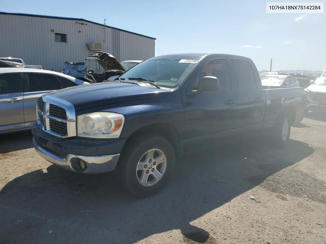 2007 Dodge Ram 1500 St VIN: 1D7HA18NX7S142284 Lot: 73572284