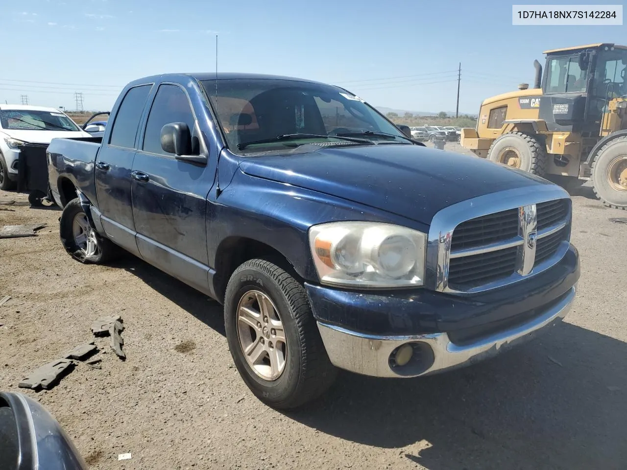 2007 Dodge Ram 1500 St VIN: 1D7HA18NX7S142284 Lot: 73572284