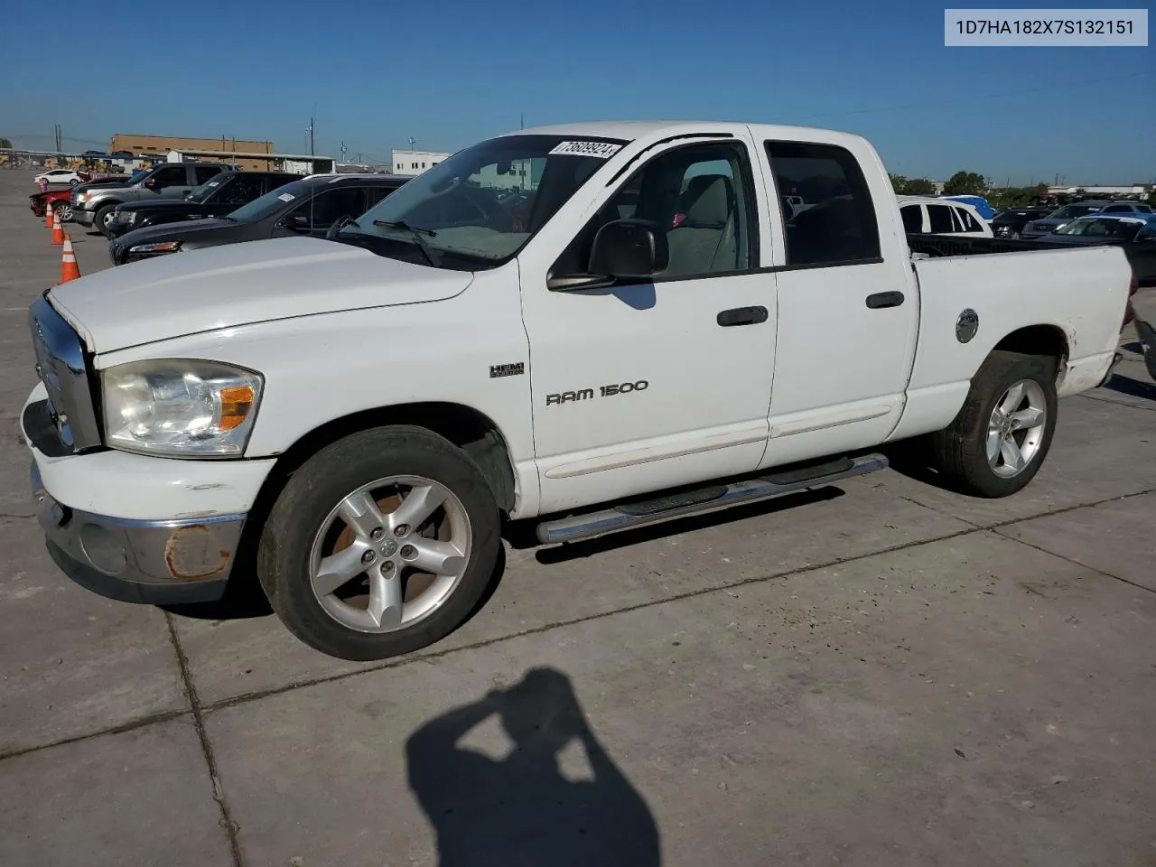 2007 Dodge Ram 1500 St VIN: 1D7HA182X7S132151 Lot: 73609924