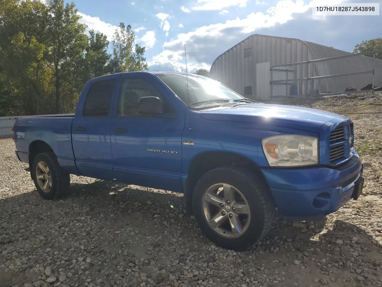 1D7HU18287J543898 2007 Dodge Ram 1500 St