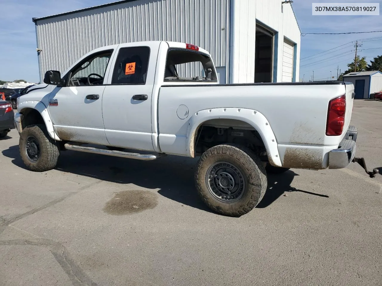 2007 Dodge Ram 3500 St VIN: 3D7MX38A57G819027 Lot: 74025574