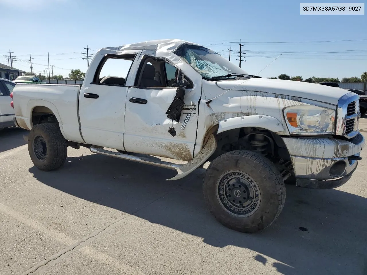 2007 Dodge Ram 3500 St VIN: 3D7MX38A57G819027 Lot: 74025574