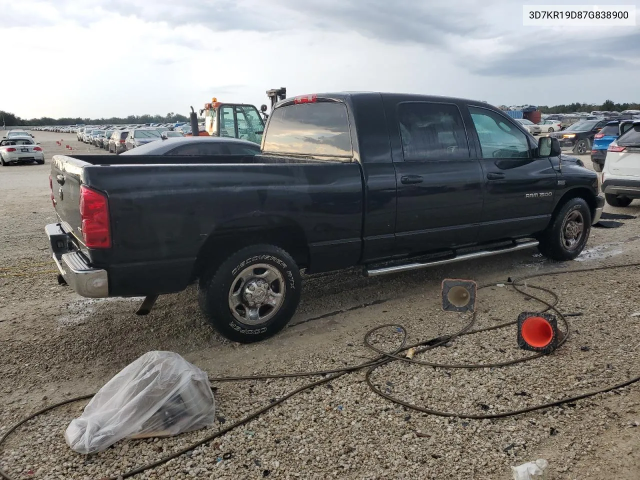 2007 Dodge Ram 1500 VIN: 3D7KR19D87G838900 Lot: 74038994