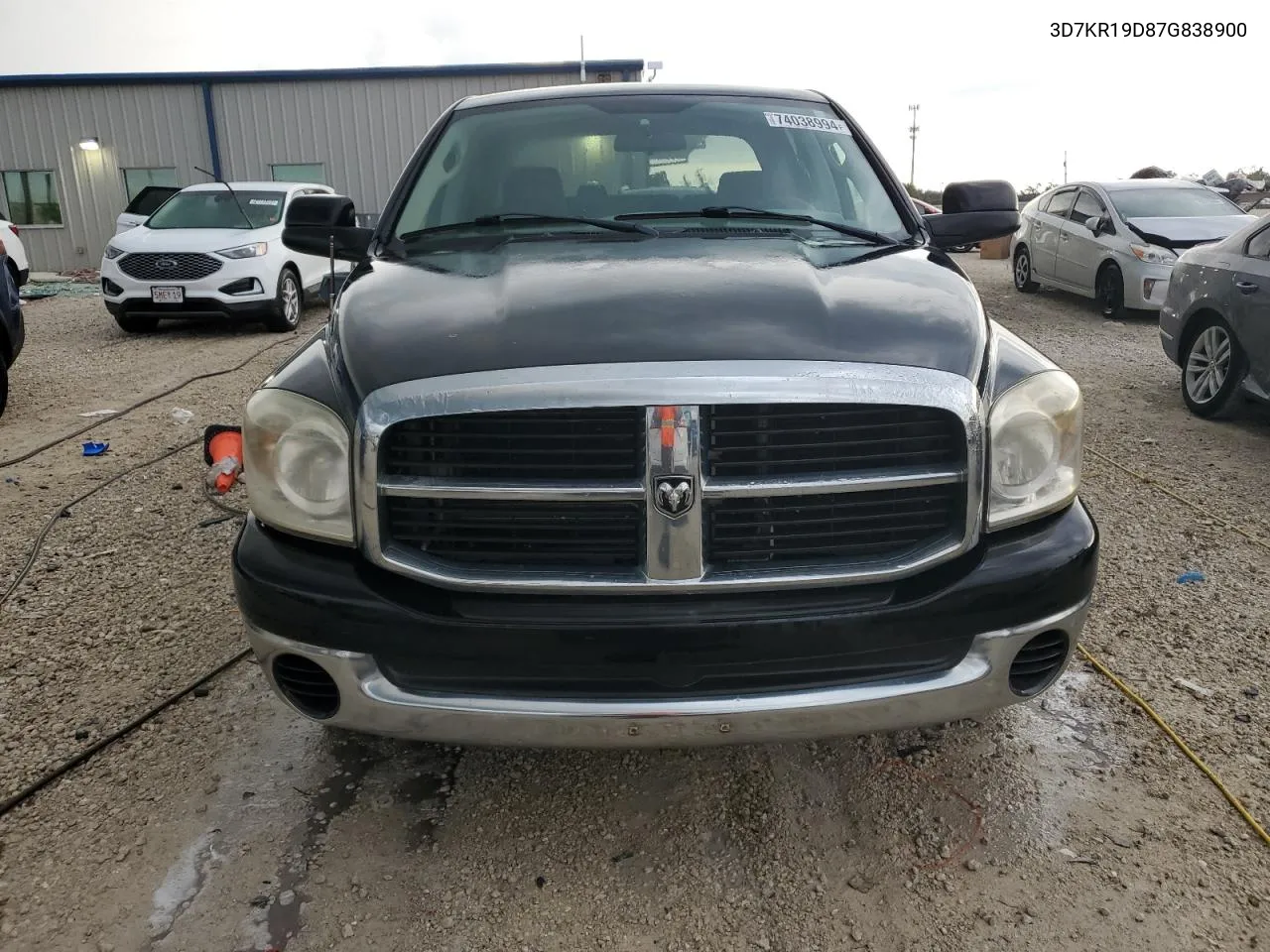 2007 Dodge Ram 1500 VIN: 3D7KR19D87G838900 Lot: 74038994