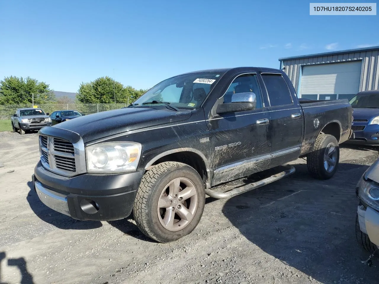 2007 Dodge Ram 1500 St VIN: 1D7HU18207S240205 Lot: 74092264