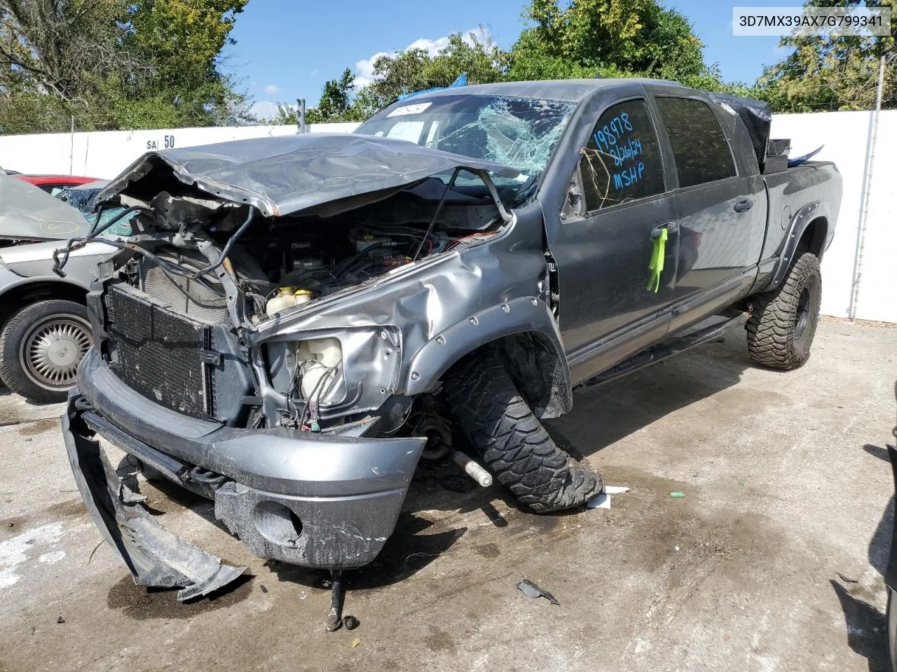 2007 Dodge Ram 3500 VIN: 3D7MX39AX7G799341 Lot: 74288954