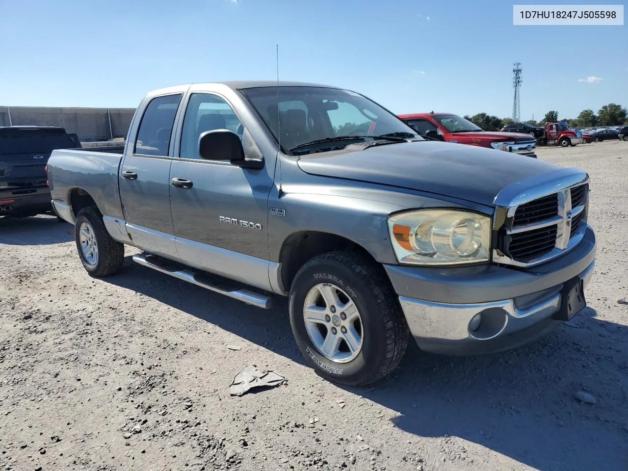 2007 Dodge Ram 1500 St VIN: 1D7HU18247J505598 Lot: 74445714