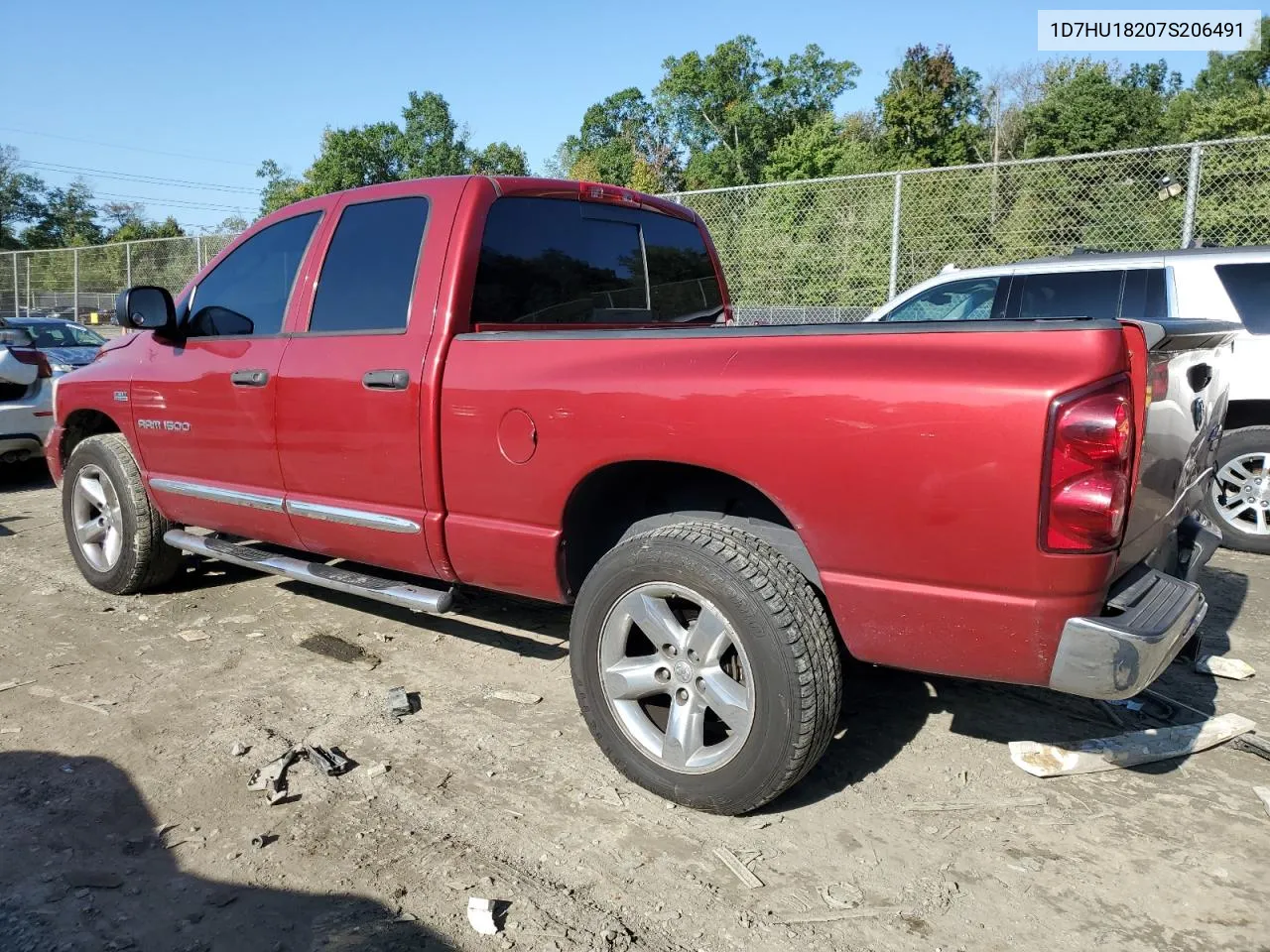 2007 Dodge Ram 1500 St VIN: 1D7HU18207S206491 Lot: 74685524