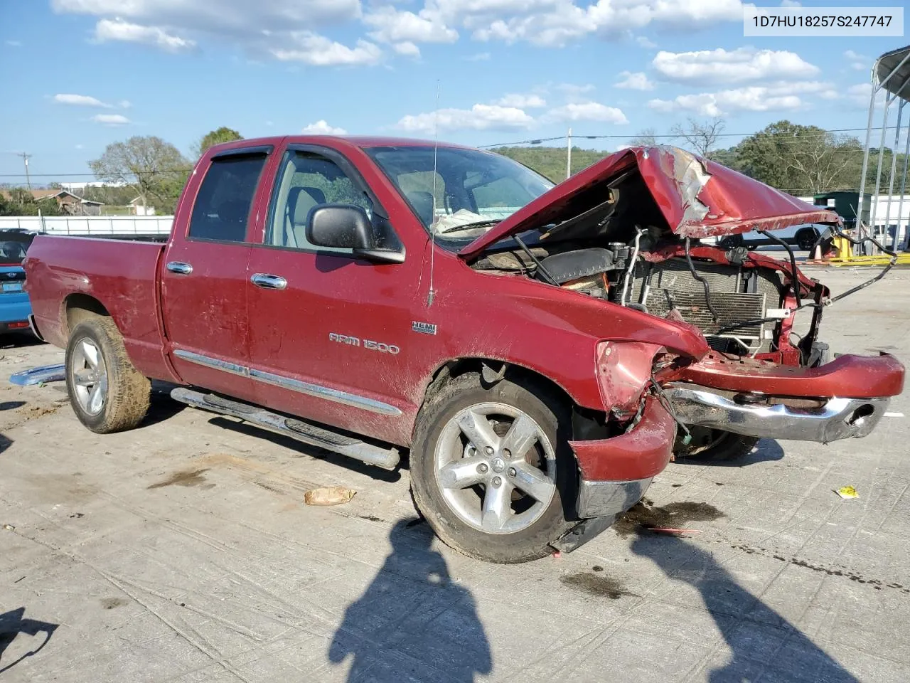 2007 Dodge Ram 1500 St VIN: 1D7HU18257S247747 Lot: 74796364