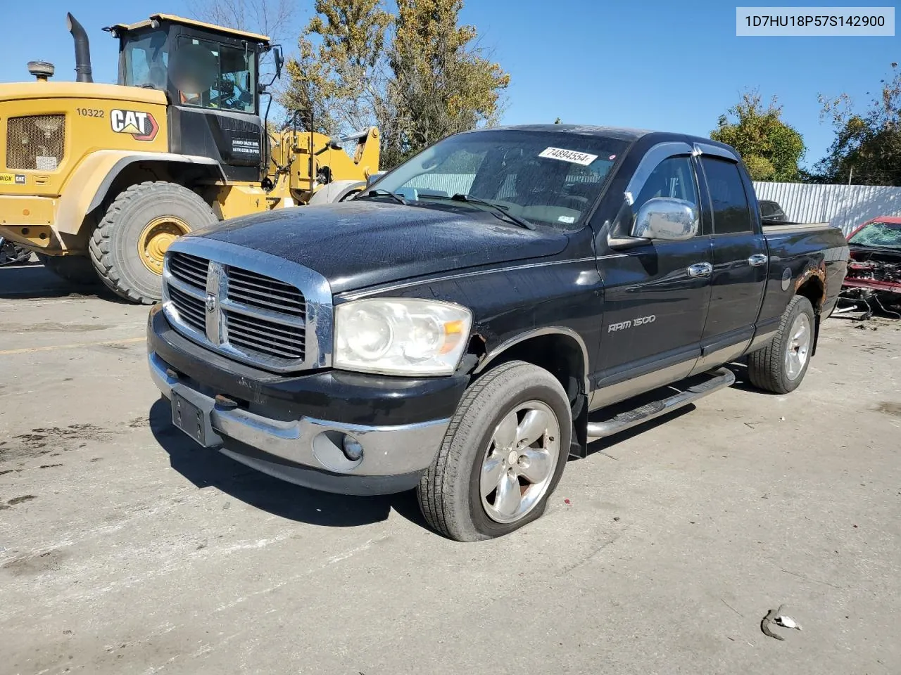 2007 Dodge Ram 1500 St VIN: 1D7HU18P57S142900 Lot: 74894554