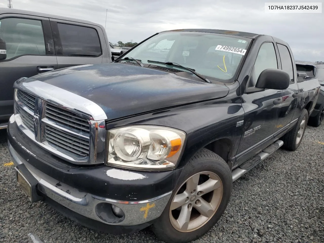 2007 Dodge Ram 1500 St VIN: 1D7HA18237J542439 Lot: 74992654