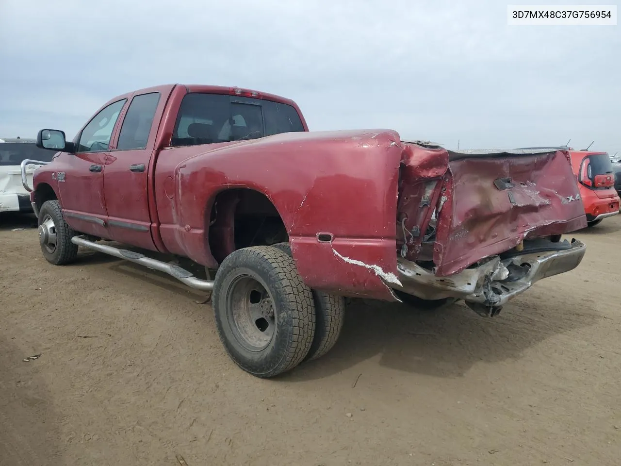 2007 Dodge Ram 3500 St VIN: 3D7MX48C37G756954 Lot: 75063344