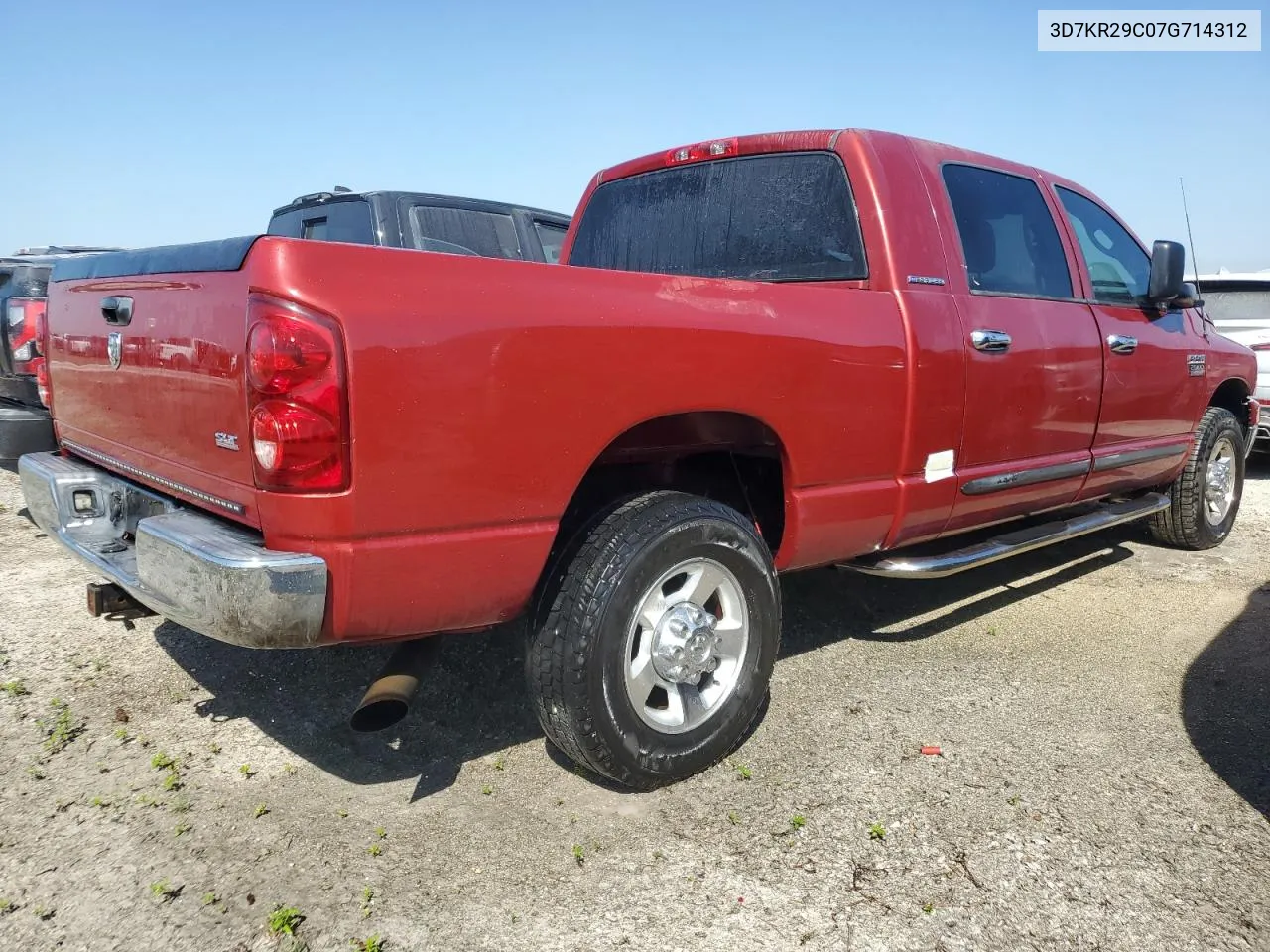 2007 Dodge Ram 2500 VIN: 3D7KR29C07G714312 Lot: 75100974